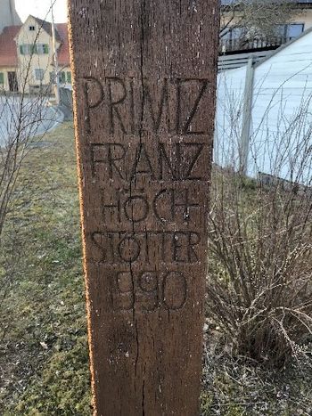 Primizkreuz Franz Höchstötter