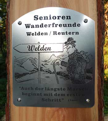 Wanderfreunde der Senioren Welden/Reutern